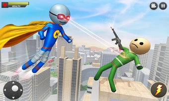 Image 0 for Flying Hero Stickman : St…