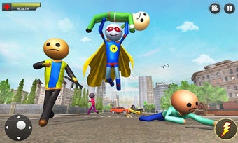 Image 1 for Flying Hero Stickman : St…