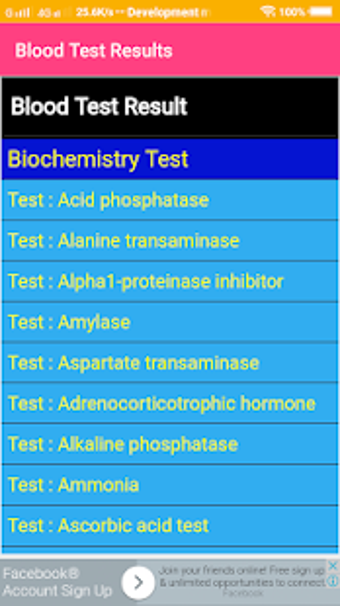 Imagen 1 para Blood Test Results