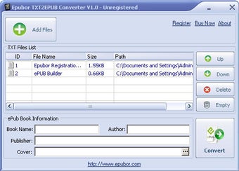 Imagen 0 para Txt2Epub