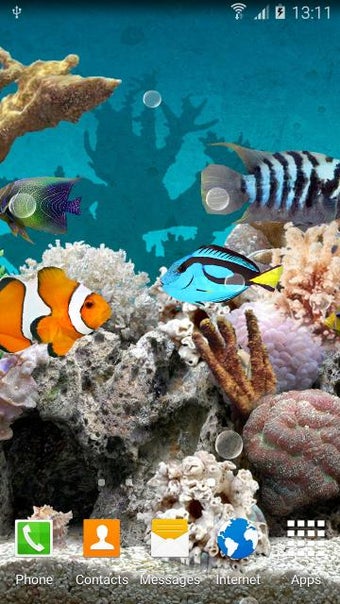 Imagen 1 para Coral Fish 3D Live Wallpa…