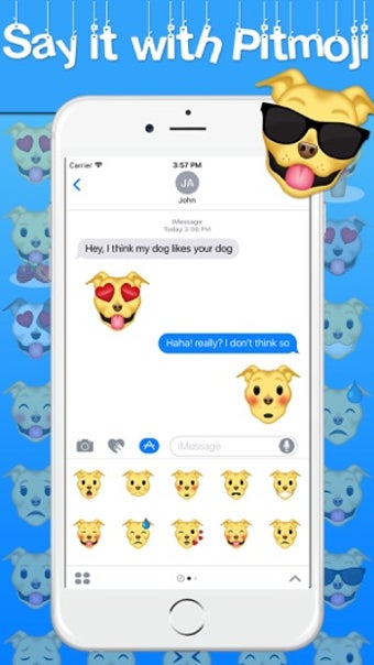 Image 2 for Pitmoji - Pit Bull Emoji …