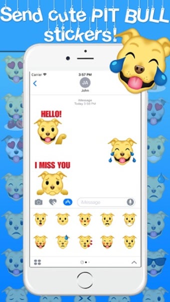 Image 0 for Pitmoji - Pit Bull Emoji …