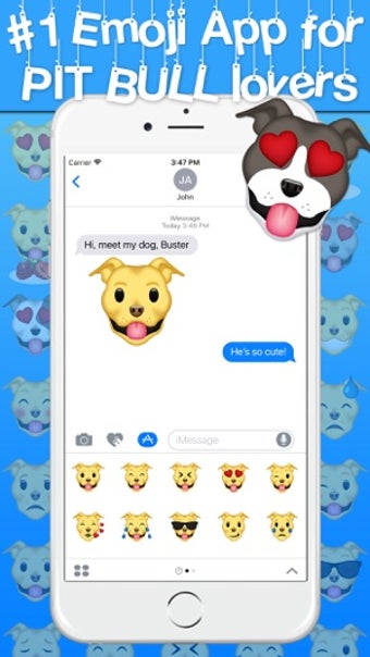 Image 1 for Pitmoji - Pit Bull Emoji …