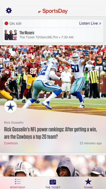 Image 0 for SportsDay TALK w/ The Tic…