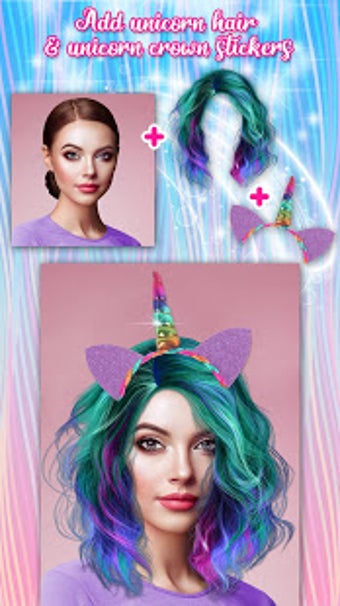 Image 3 for Pink Hair Photo Editor  P…