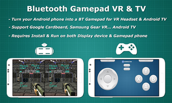 Imagen 1 para Bluetooth Gamepad VR & TV