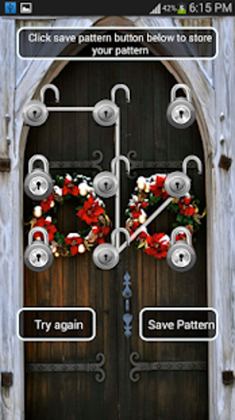 Imagen 3 para Door Pattern Lock screen