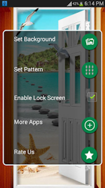 Imagen 2 para Door Pattern Lock screen