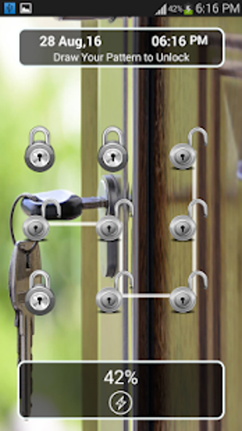 Imagen 1 para Door Pattern Lock screen
