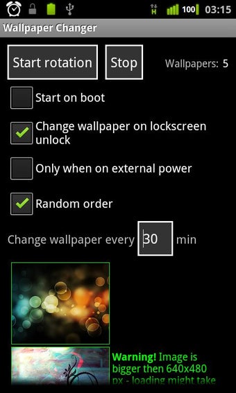 Image 1 for Wallpaper Changer