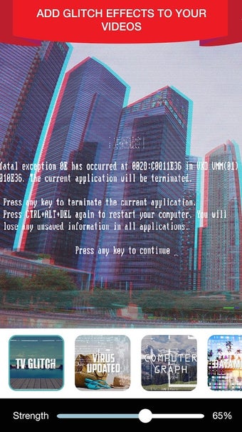Imagen 1 para Glitch Video Effect & Tri…