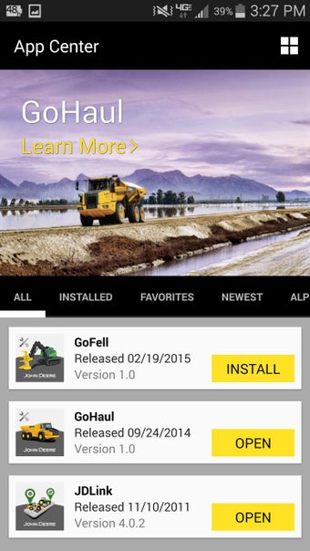 Imagen 1 para John Deere App Center