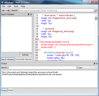 Image 0 for Rizek Qss Editor