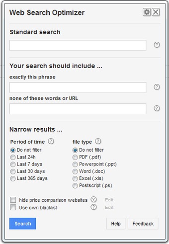Image 1 for Web Search Optimizer