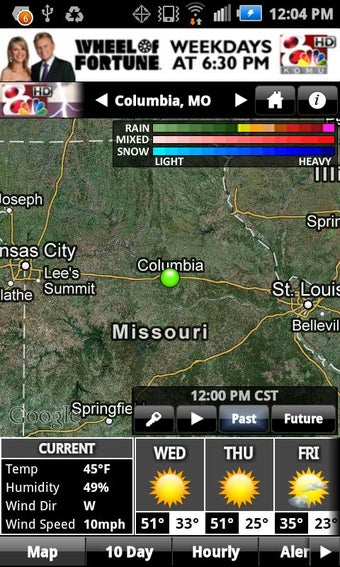 Image 0 for KOMU WX
