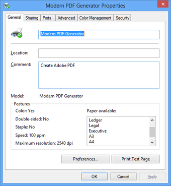 Image 0 for Modern PDF Generator