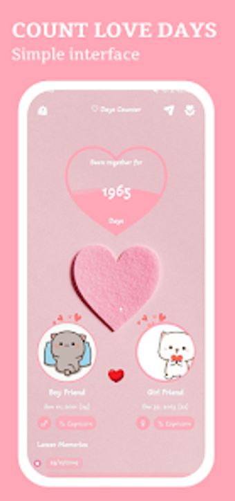 Imagen 0 para InLove : Count Days Toget…