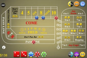 Imagen 0 para Craps Lite
