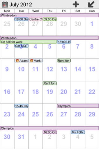 Imagen 0 para myCal: Calendar & Event O…