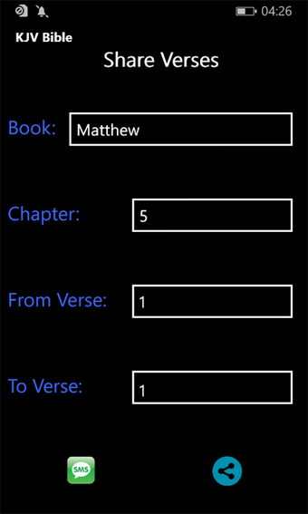 Imagen 1 para KJV offline Bible for Win…