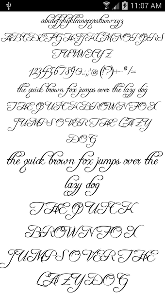 Image 6 for Fonts for FlipFont 50 #6
