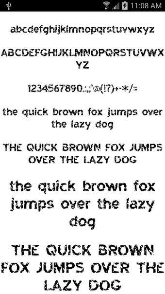 Image 7 for Fonts for FlipFont 50 #6
