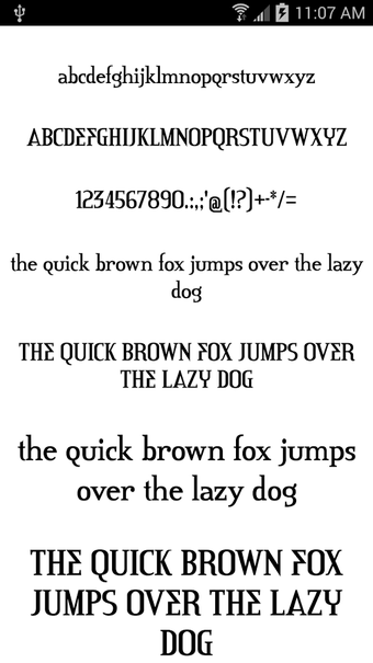 Image 0 for Fonts for FlipFont 50 #6