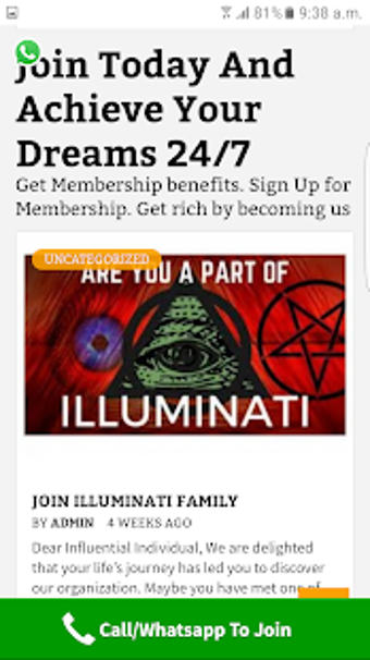 Image 1 for How to join illuminati +2…