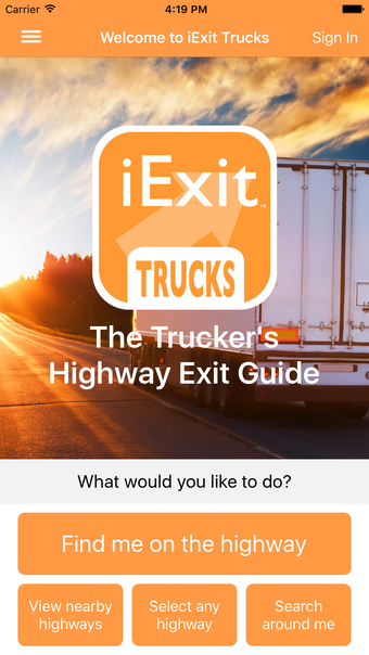 Image 0 for iExit Trucks: The Trucker…