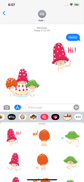 Image 2 for MUSHROOMS! Stickers