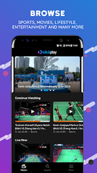 Imagen 1 para Blibliplay - Video & Live…