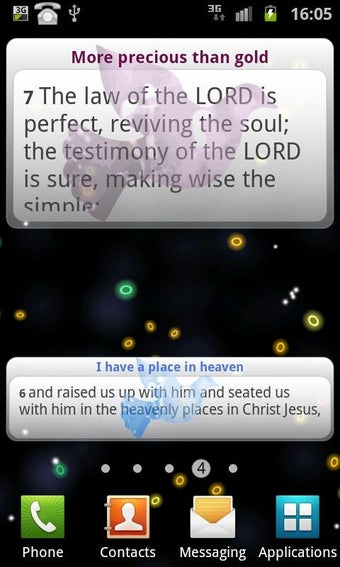 Imagen 1 para Uplifting Psalms Daily Bi…
