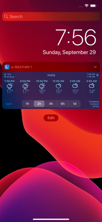 Image 1 for Alpha Weather Today Widge…