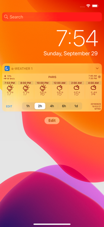 Image 3 for Alpha Weather Today Widge…