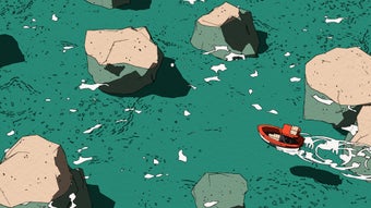 Image 0 for A Red Boat