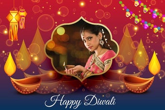 Image 2 for Happy Diwali Photo Frame …