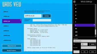 Image 0 for Whois View for Windows 8