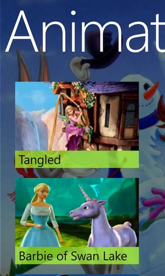 Image 1 for Animated HD Movies