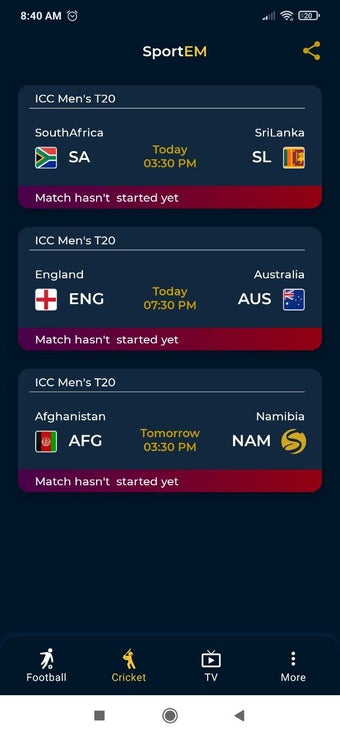 Image 0 for SportEM - Stream Live Foo…