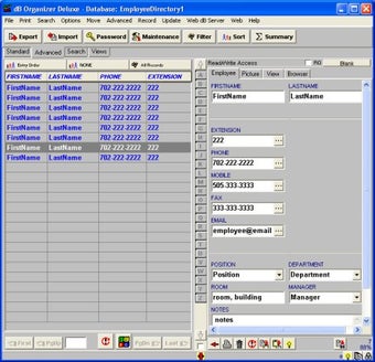Image 0 for Employee Phone Directory …