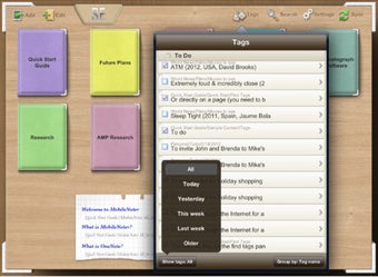 Imagen 1 para MobileNoter SE for iPad