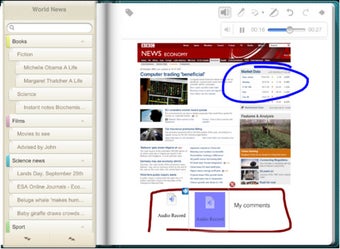 Imagen 3 para MobileNoter SE for iPad