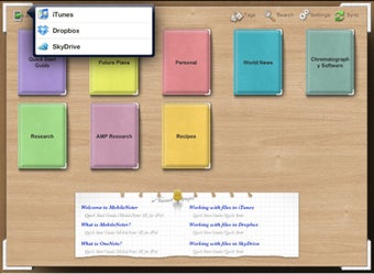 Imagen 2 para MobileNoter SE for iPad