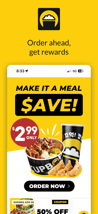 Image 0 for Cupbop - Korean BBQ in a …