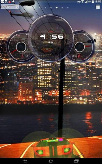 Image 0 for Speedometer Cars Clock Li…