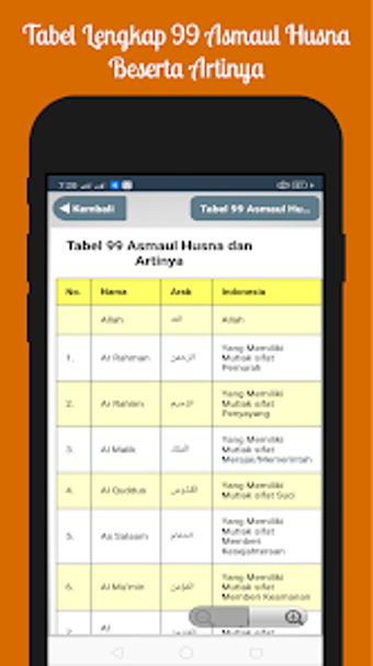Image 0 for Menghafal Asmaul Husna da…