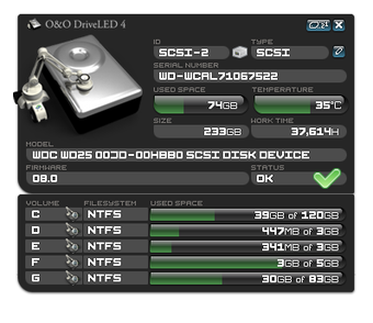 Image 0 for O&O DriveLED Workstation …