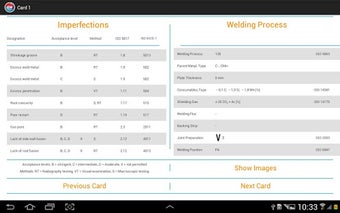 Image 0 for IIW-APP ISO 5817 Radiogra…