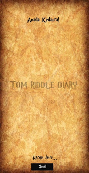 Image 2 for Tom Riddle Diary